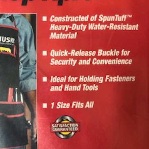 HUSKY WORKSHOP APRON ~ NEW IN PACKAGE~ - Picture 5 of 5